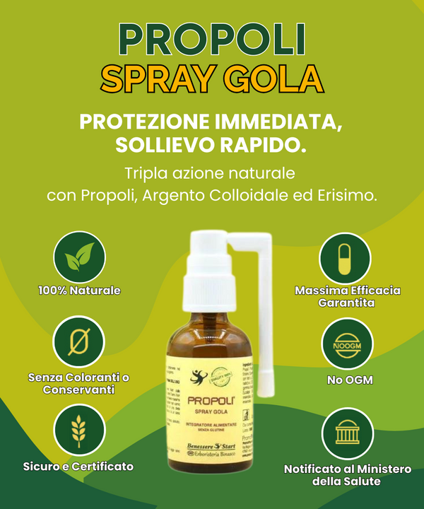 Propoli Spray Gola Argento