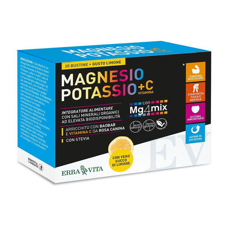 Magnesio Potassio Vit.C Gusto Arancia 20 Bustine
