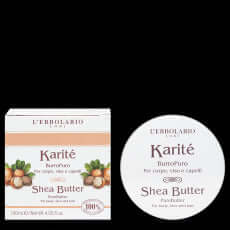 Karitè Burro Puro per Corpo, Viso, Capelli 120 ml